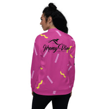 Load image into Gallery viewer, Unisex dragon JV Bomber Jacket