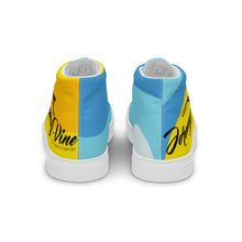 Load image into Gallery viewer, Men’s high top Dragon JV canvas shoes