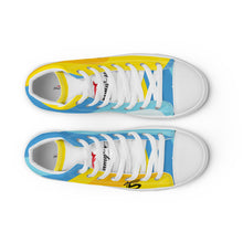 Load image into Gallery viewer, Men’s high top Dragon JV canvas shoes