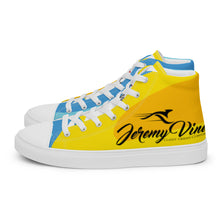 Load image into Gallery viewer, Men’s high top Dragon JV canvas shoes