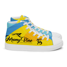 Load image into Gallery viewer, Men’s high top Dragon JV canvas shoes