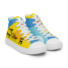 Load image into Gallery viewer, Men’s high top Dragon JV canvas shoes