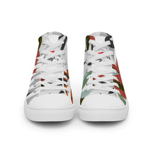 Load image into Gallery viewer, Women’s high top JV canvas shoes