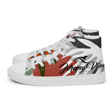 Load image into Gallery viewer, Women’s high top JV canvas shoes