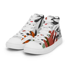 Load image into Gallery viewer, Women’s high top JV canvas shoes