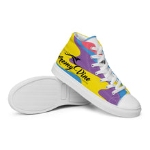 Load image into Gallery viewer, Women’s high top JV canvas shoes