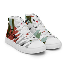 Load image into Gallery viewer, Women’s high top JV canvas shoes